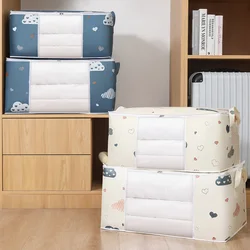 Quilt Storage Bag Clothes Blanket Sweater Sorting Bags Folding Storage Box Durable Winter Clothes Cabinet Organizer Moving Bags