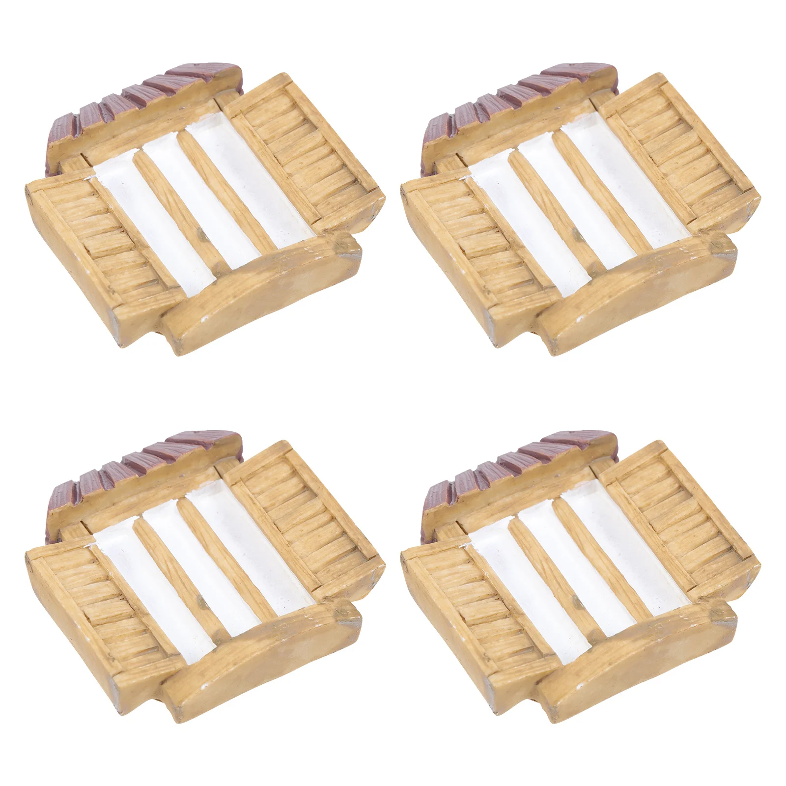 

Miniature Garden Ornaments Resin Miniatures Decoration Window Figurines Windows for Crafts