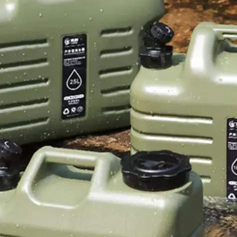 11L Large Capacity Portable Camping Bucket Water Storage No Leakage for Camping Fishing Picnic Hiking Drinking Water Canister