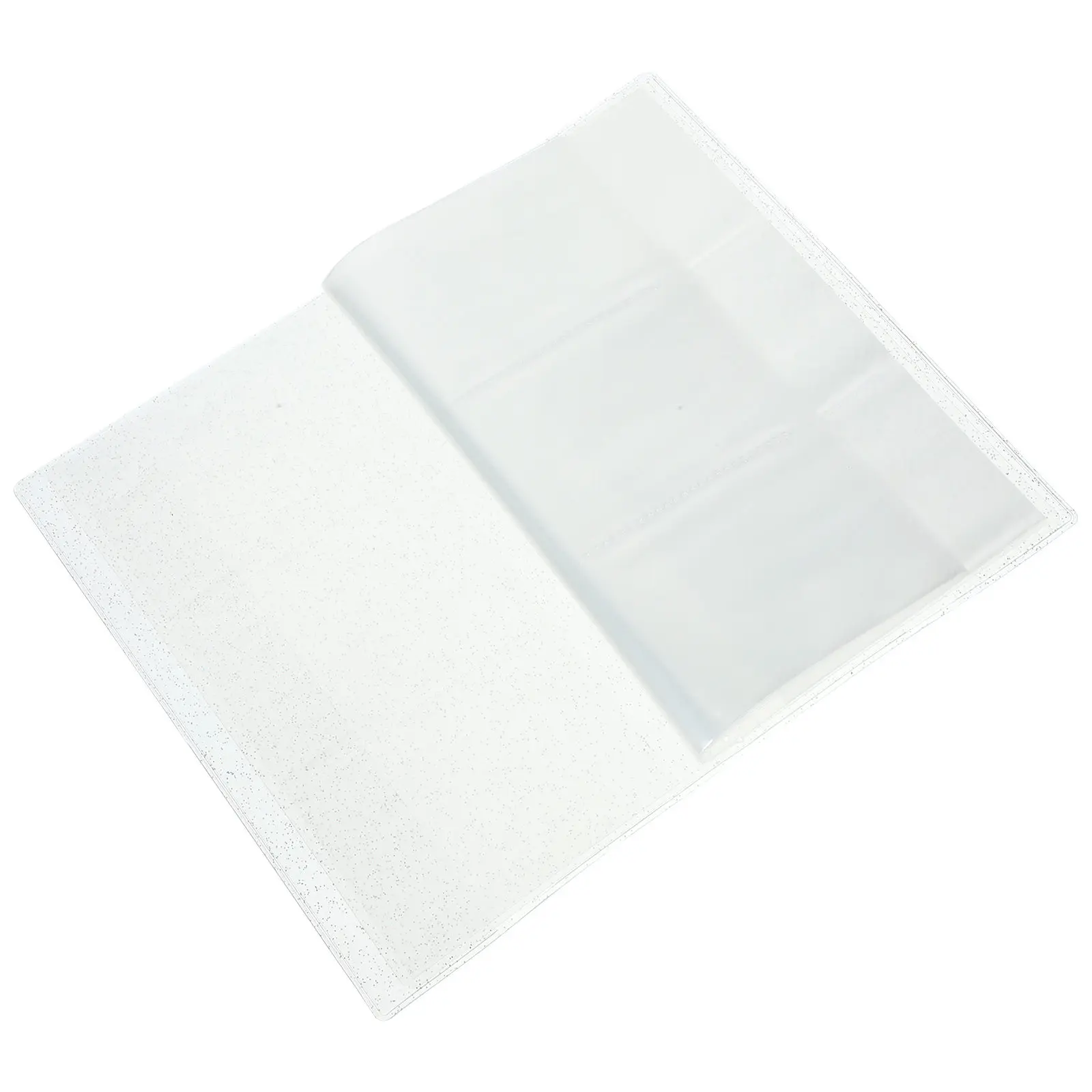 1 Book Multi-Functional Jelly Photo Album Portable Tickets Storage Holder for Concert Movie Train Plane Tickets Business Cards