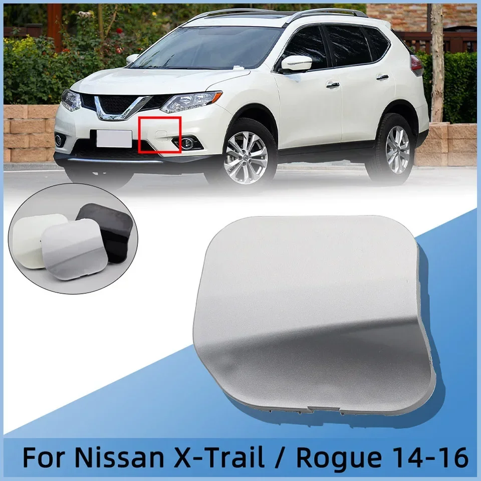 

For Nissan X-Trail Rogue T32 2014 2015 2016 Auto Front Bumper Towing Hook Eye Cover Cap Tow Hook Hualing Trailer Lid Garnish