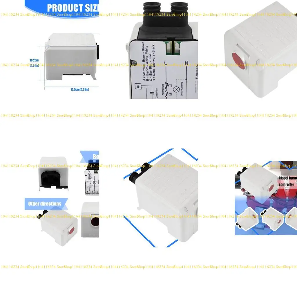 

P9FB Industrial Oil Burners Control Box and Flame Sensors for G5LC G10LC G20LC