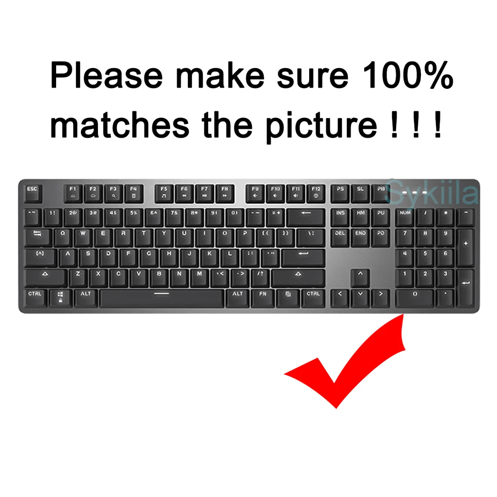 Чехол для клавиатуры для MIIIW Youpin YUEMI YM MK01 MK03C MK06-C MK06C-C игровой механической прозрачной силиконовой защитной пленкой из ТПУ