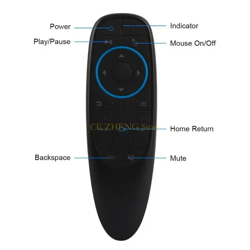 

E56B Mini Fly Air Mouse G10BTS Control Bluetooth-совместимый 5,0 IR беспроводной пульт дистанционного управления