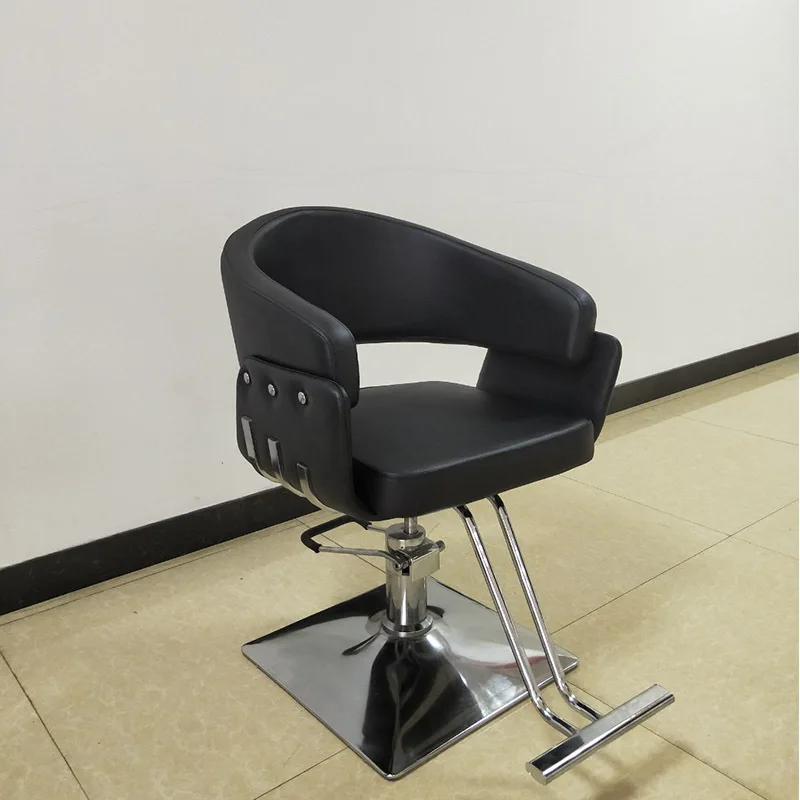 Round swivel chair pedicure and perm hair salon beauty laboratory stool