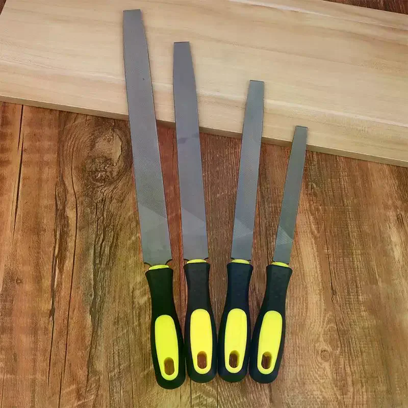 6/8/10/12 Inch High Carbon Steel Flat File Durable Sharp Files For Stone Glass Metal Sanding Tool Woodworking Hand Tools
