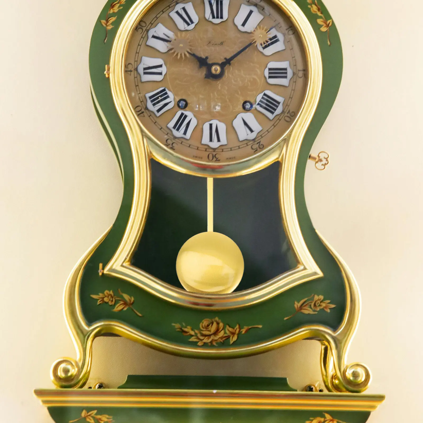 Decorative Wall Clock Pendulum Metal Replacement Part for Quartz Clocks Elegant Swinging Motion Reliable Stability Versatile Fit
