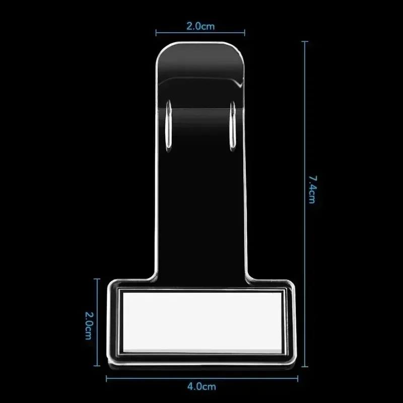 5PCS Car Parking Ticket Clip Windscreen Card Bill Holder Mount Fastener Organizer Car Styling Windshield Stickers Home Office