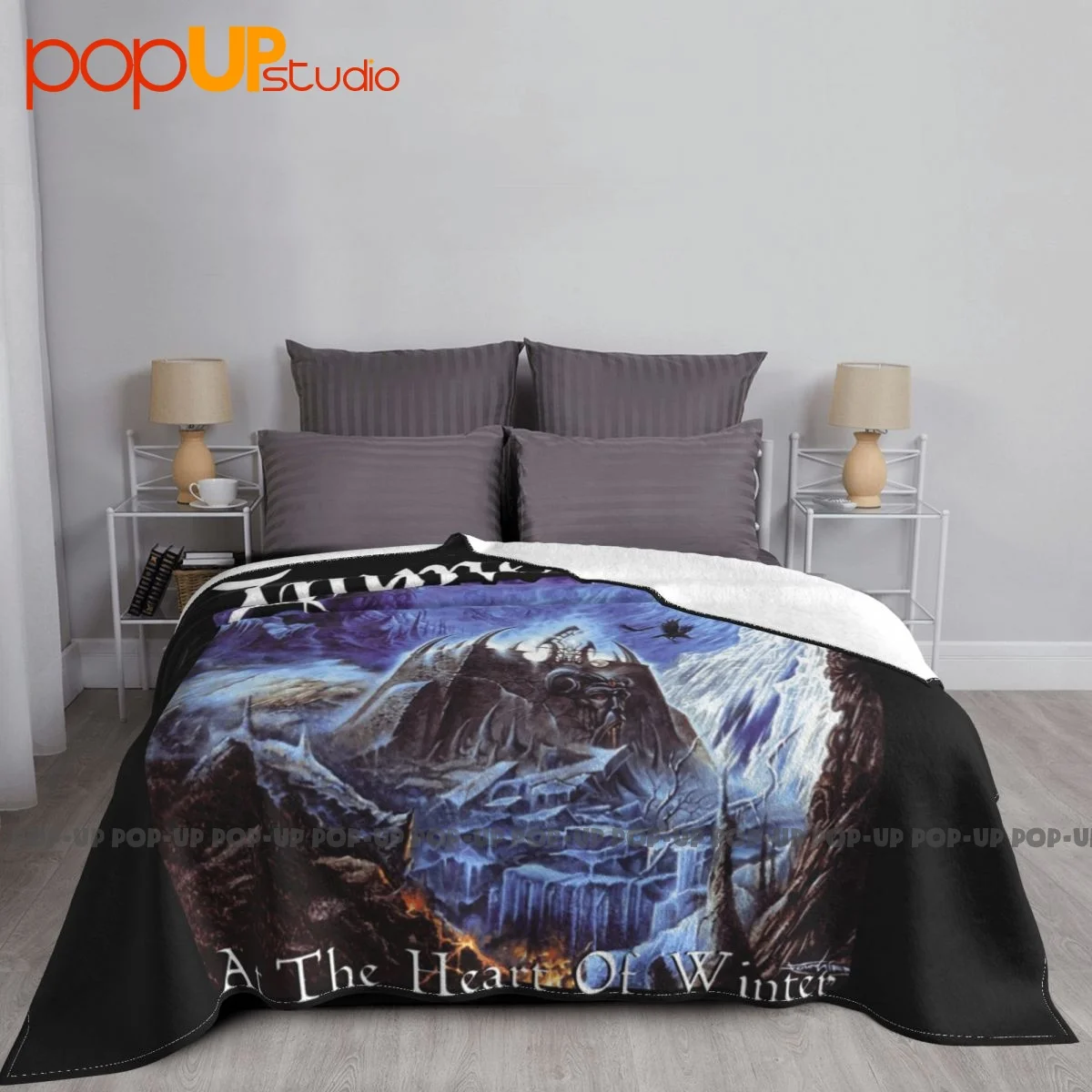 Immortal At The Heart Of Winter Blanket Sheet New Style Breathable Bedding Travel Sofa Decorative