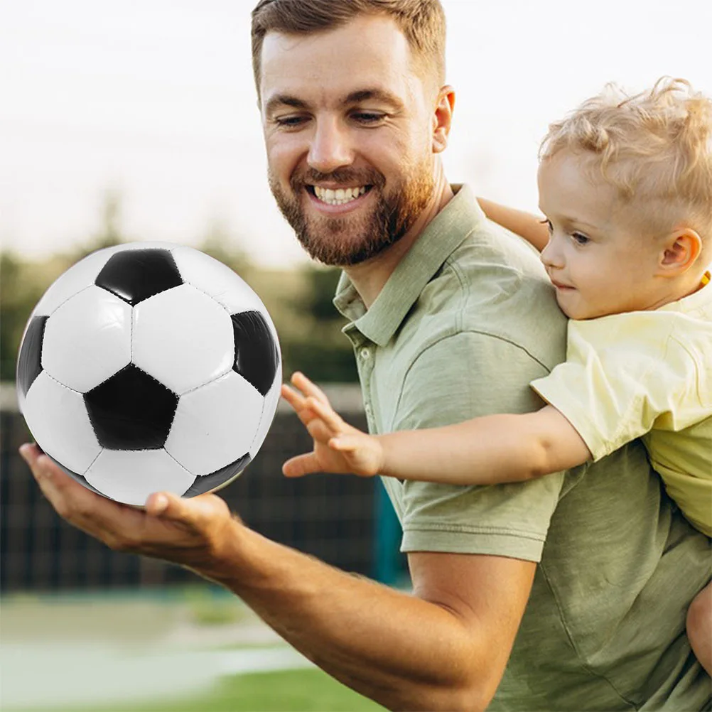 DIY グラフィティ サッカーボール 黒白 ミニ ソフトプラスチック 8インチ ペイント スポーツ パーティー デコレーション サッカーボール