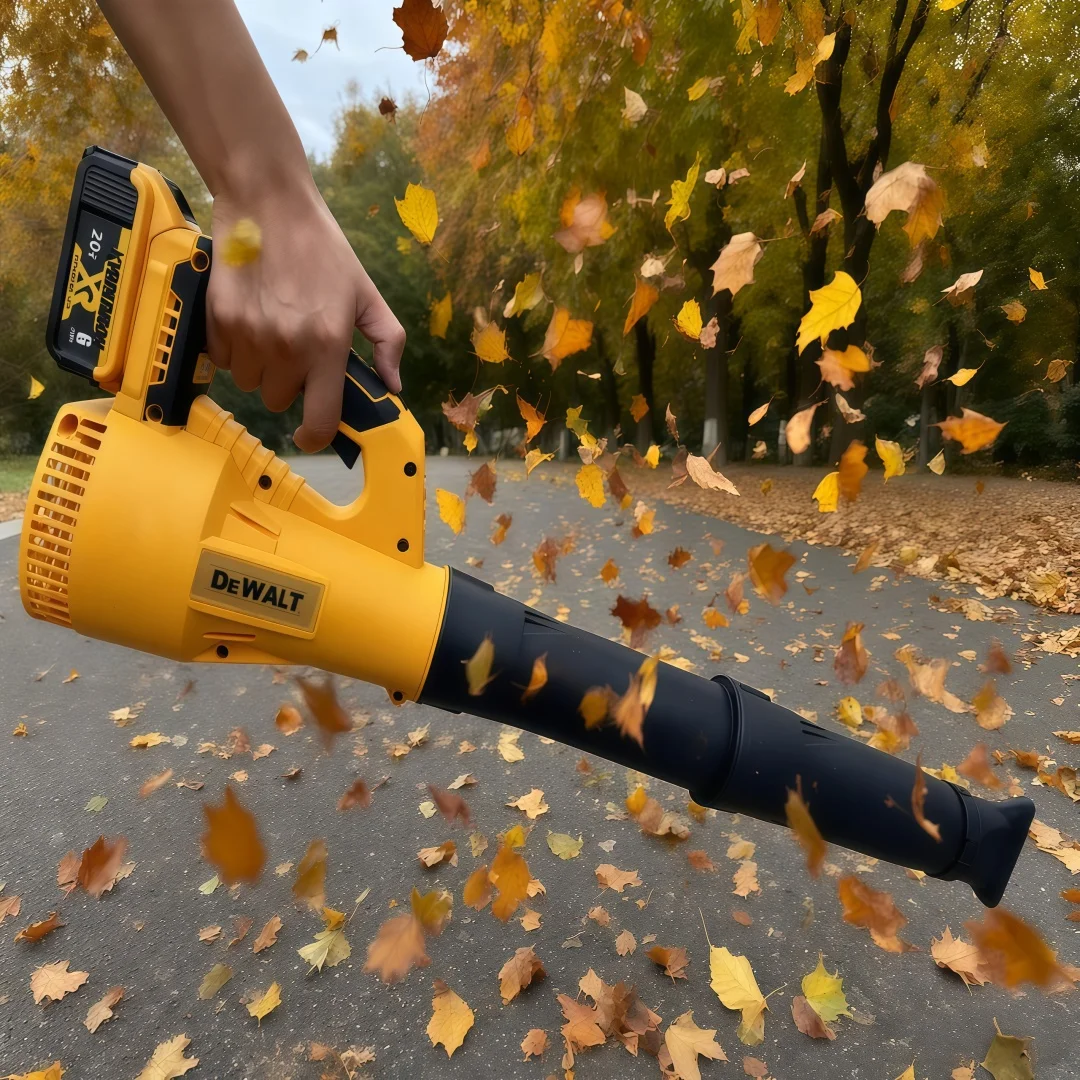 Dewalt 18V/20V Batterie Schnurlose Leistungsstarke Laubbläser Turbine Culvert Handgebläse Terrasse Home Power Tool