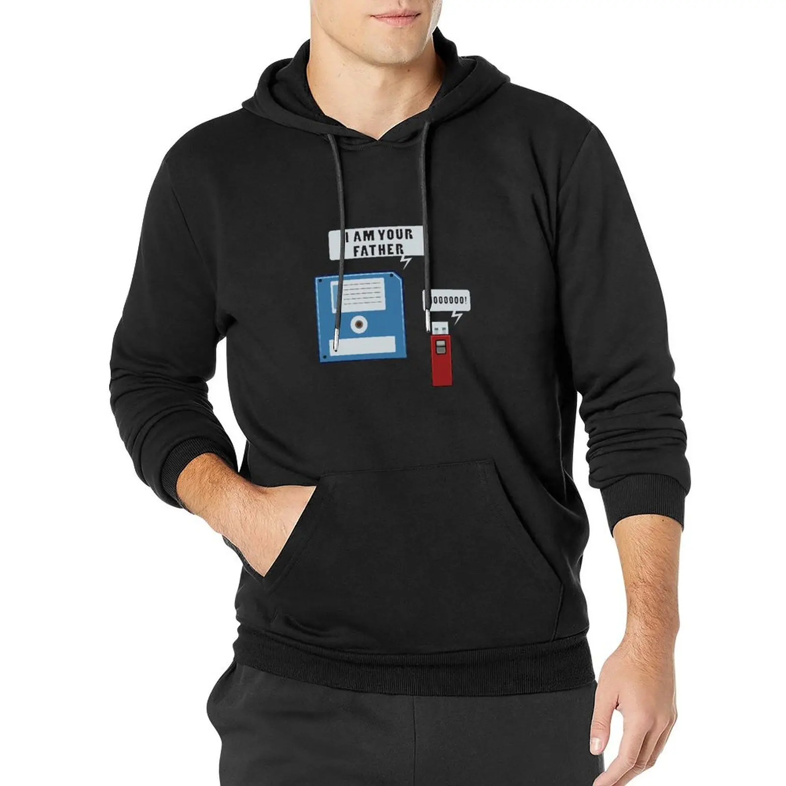 

USB I Am Your Father Funny Pullover Hoodie autumn men's clothing hoodie man