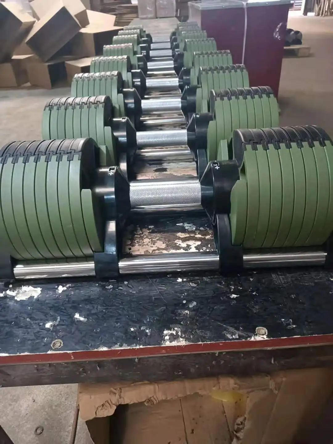 32kg commercial use adjustable weight dumbbell set for sale