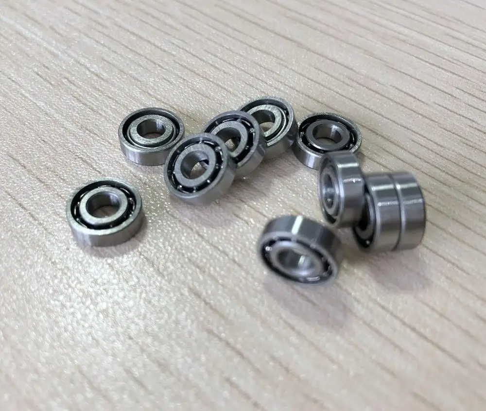 100pcs MR104 open miniature ball bearing  4x10x3 mm deep groove ball bearings 4*10*3mm