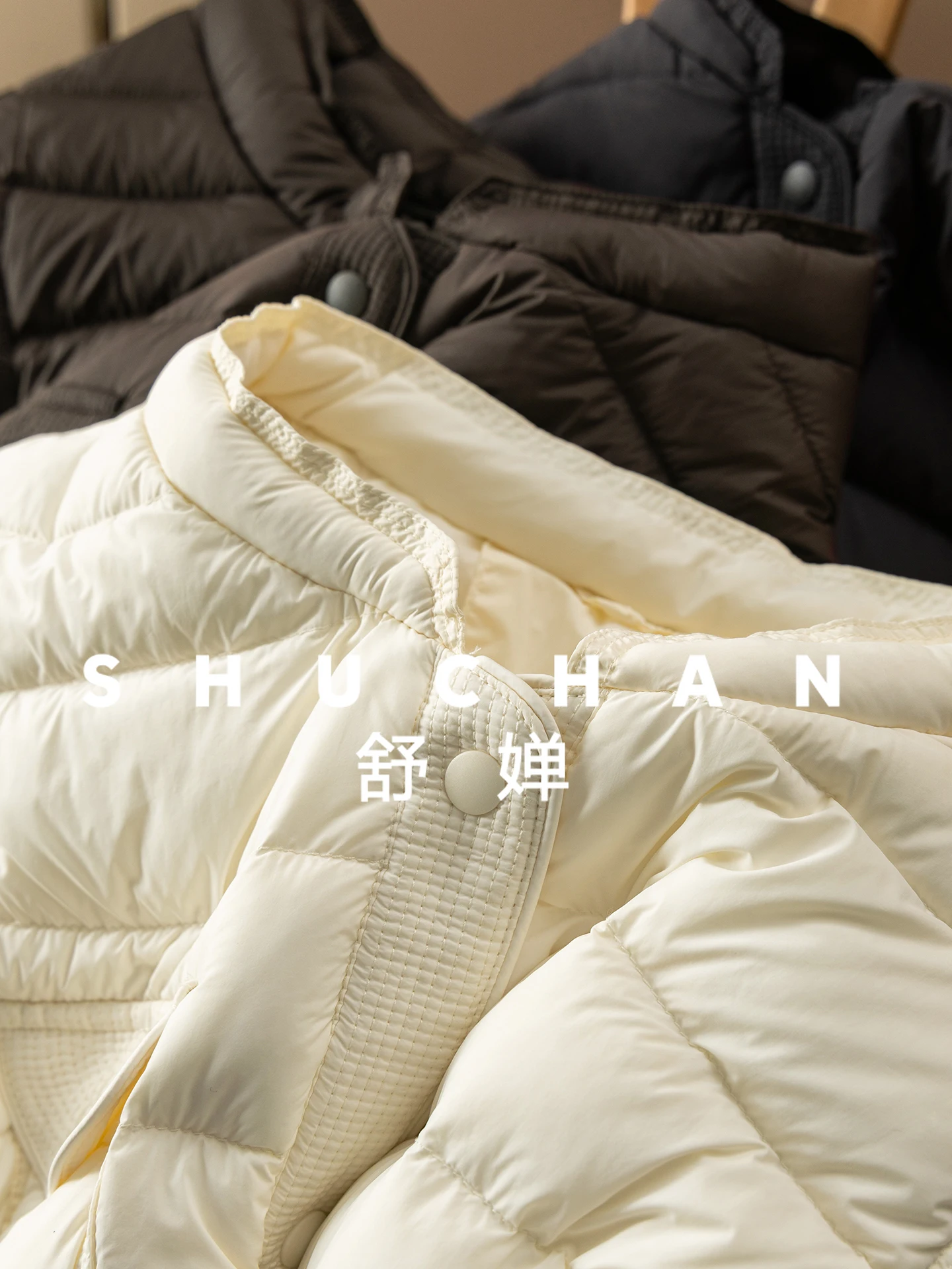 Thin 90 Down Jackets, Vest Jackets Women's 62F0 Abrigos Mujer Invierno 2025 Nuevos De Pluma Coats Women