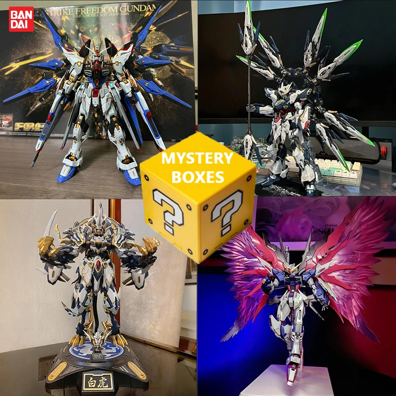 

Gundam SD Assembly Figures Mystery Box Assembling Action Figurine Assembly Model Collectible Periphery Robots Toys Decoration