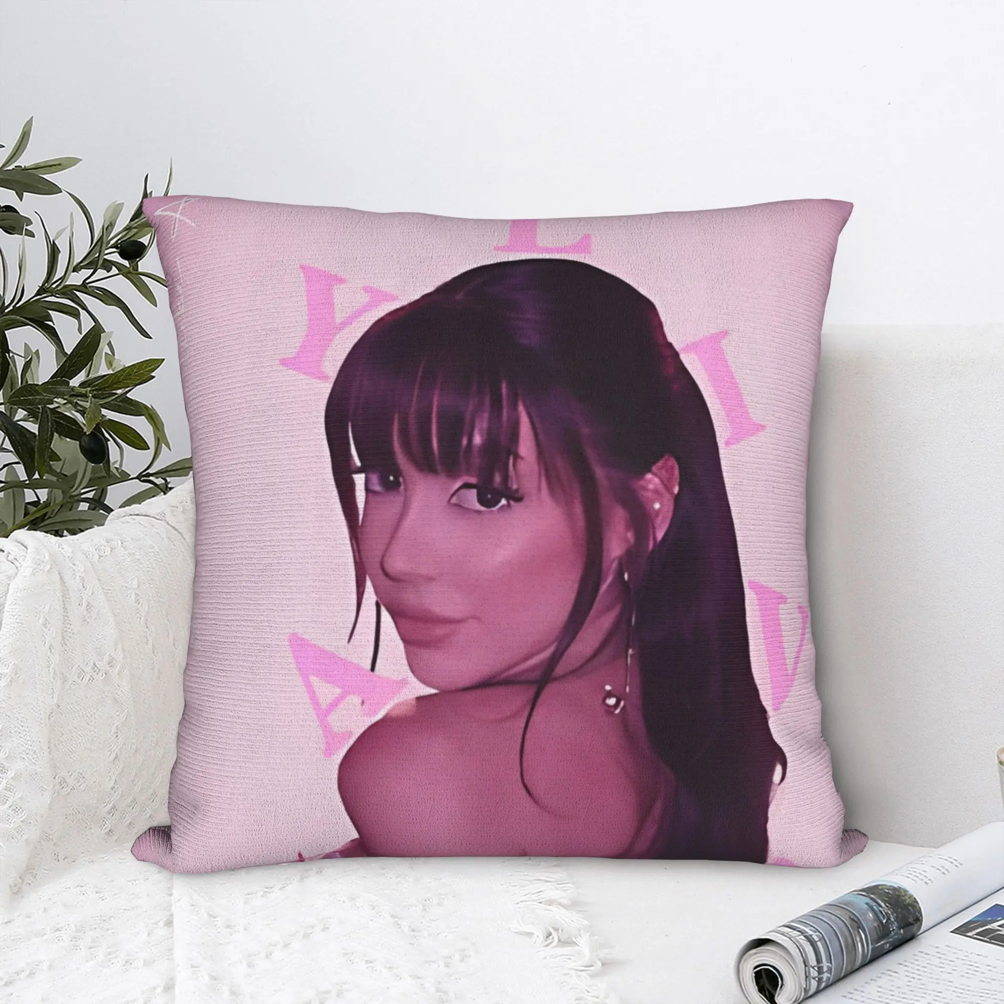Ayliva In Liebe Tour 2024 Concert  Pillow Case  Square Pillow Cover For Couch Sofa Bedroom Vintage Pillowcases