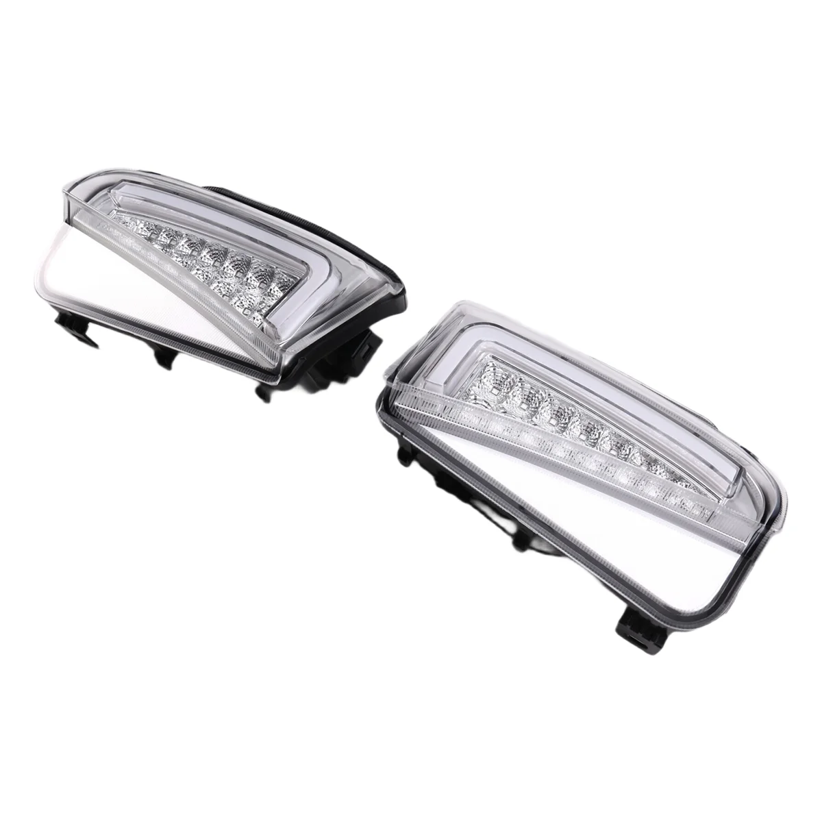 

A02Q-1Pair for Toyota Prius ZVW30 2012-2015 LED Front Bumper Fog Lamp DRL Daytime Running Lights Yellow Turn Signals Light A