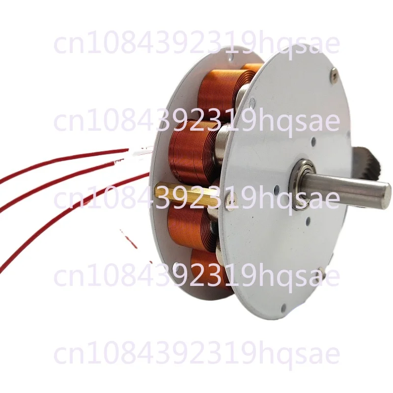 Miniature Disc Type with Iron Core Generator Strong Magnetic Low Speed High Power Generation Multipole Three Phase Alternator