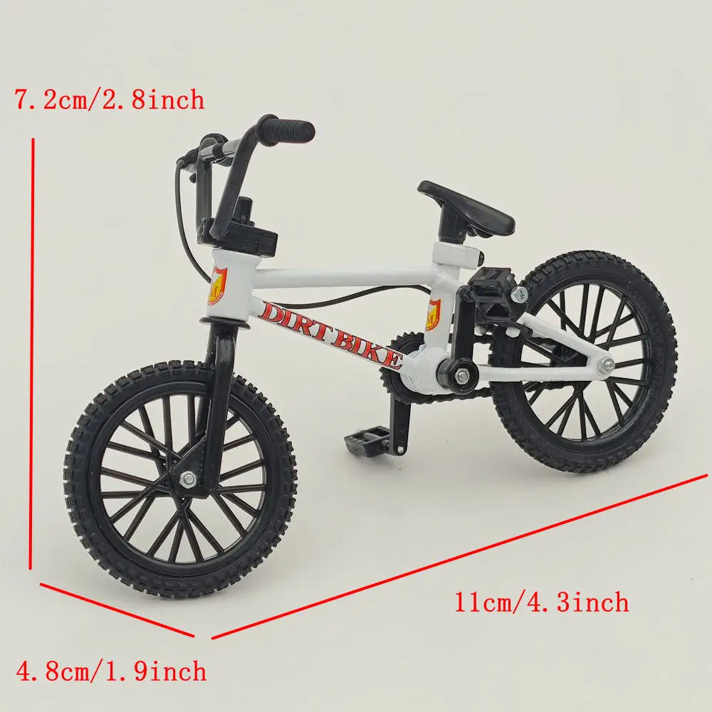 FLICK TRIX Miniature BMX Finger Bike PREMIUM Bicycle Diecast Toys Gift S&M DIRT -White #6