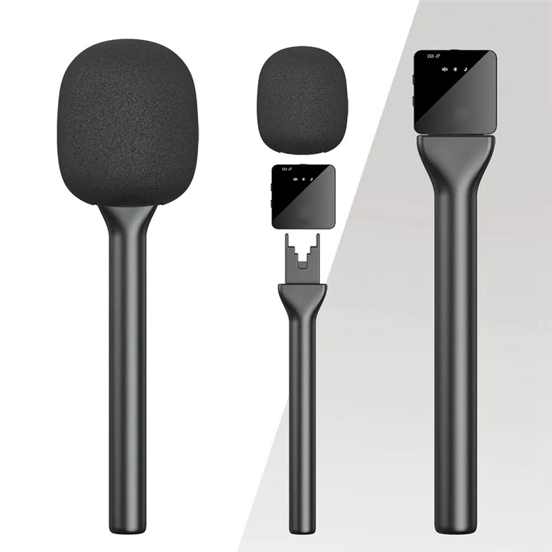 محول ميكروفون للمقابلة الدقيقة مع ميكروفون رغوي Forrode Wireless Go/Goii/DJI Mic/Relacart/Mic لاسلكي