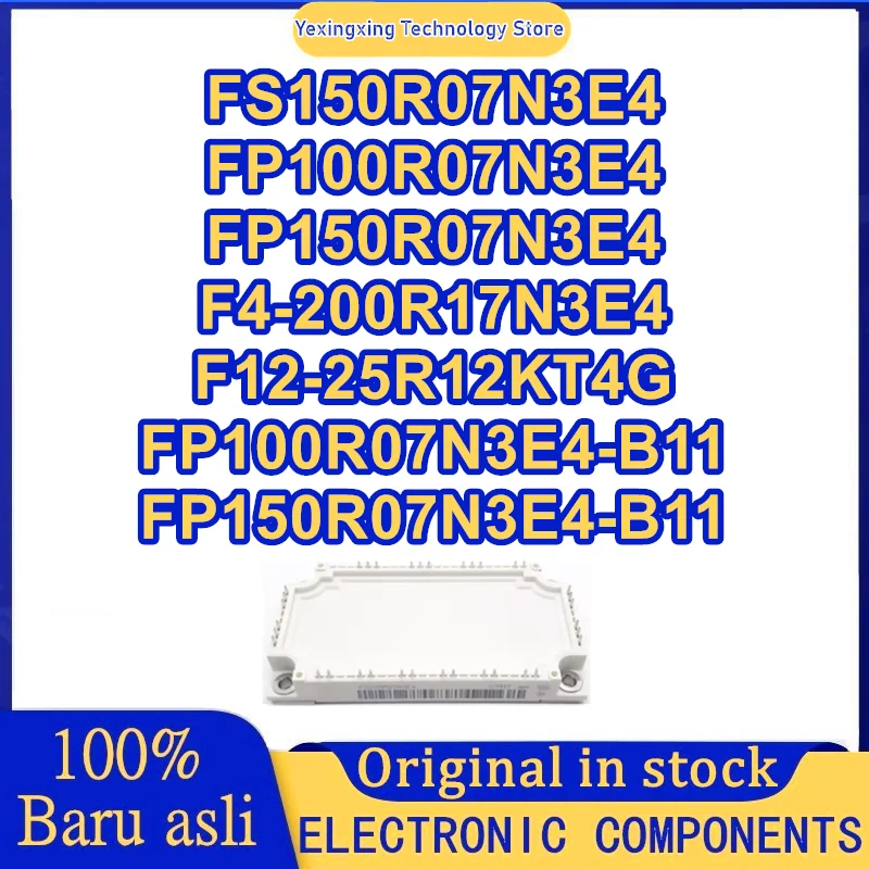 

FS150R07N3E4 FP100R07N3E4 FP150R07N3E4 F4-200R17N3E4 F12-25R12KT4G FP100R07N3E4-B11 FP150R07N3E4-B11 Новый оригинал в наличии