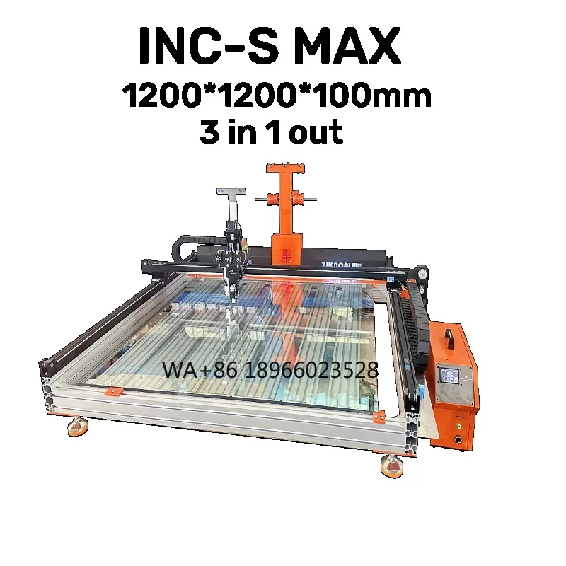 

2024 new large scale 1200mm*1200mm*100mm outdoor business sign printer 3d printer for advertising sign