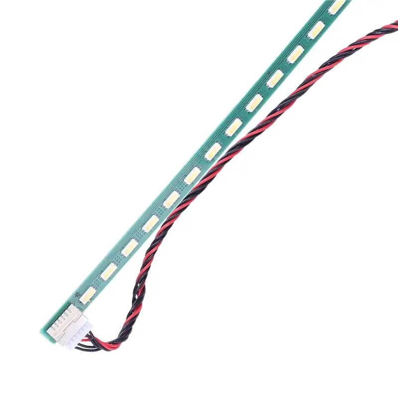 ASWUT-8Pcs 540Mm LED Backlight Strip 60V 80LED Lamps Beads For 23.5Inch 24Inch Lcd Monitor With 6 Pin Power Cable