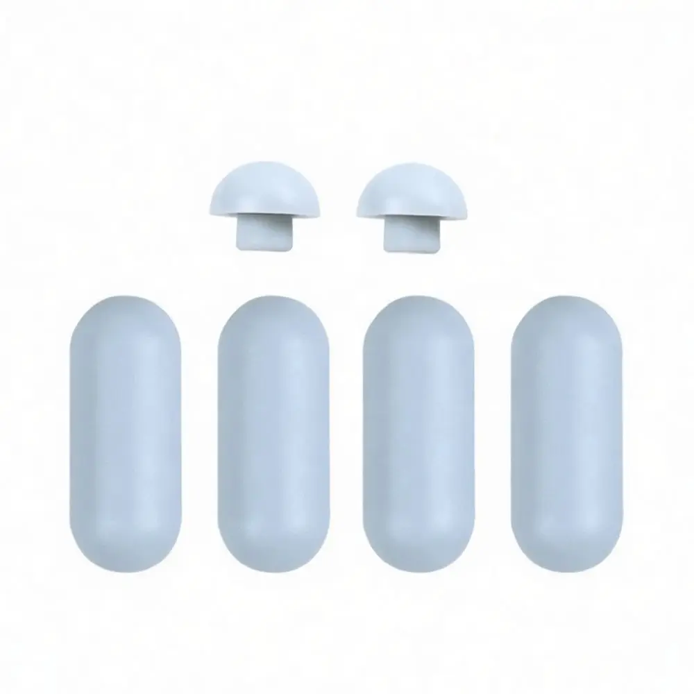 Replacement Toilet Seat Bumpers Pads Soft Closing Lid Stabilizer Rubber Cushion Gasket For Bathroom Hardware Maintenance