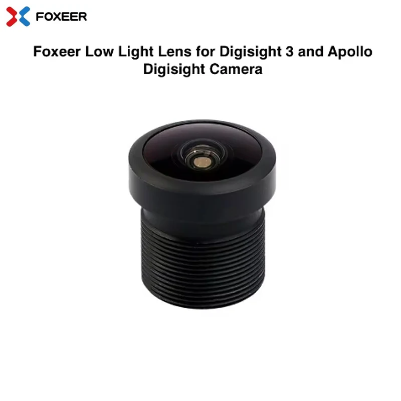 كاميرا Foxeer زاوية Digisight ، 3 & Apollo ، عدسة بدون أسنان ، مفترس ، كاميرا محور