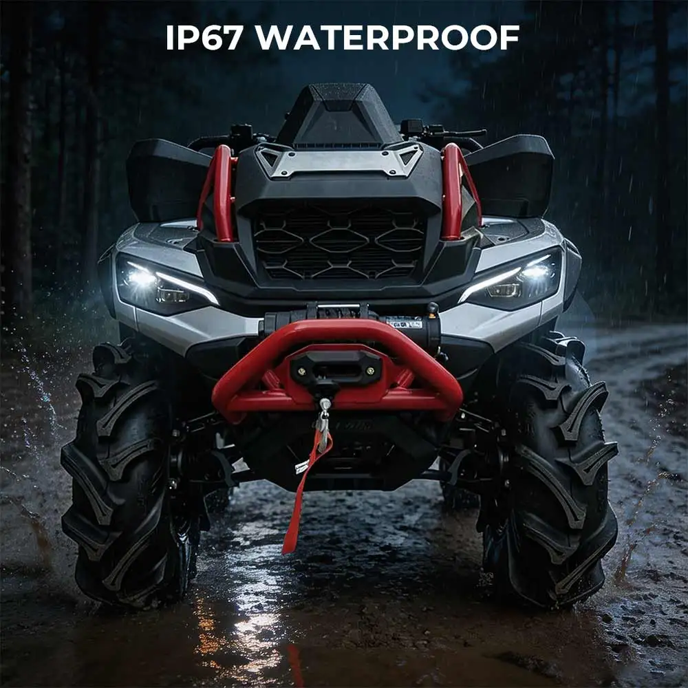 ATV Front DRL Lamp Auxiliary LED Light Daytime Running Light For Can-Am Outlander 1000R MAX 2025-2026 Accessories