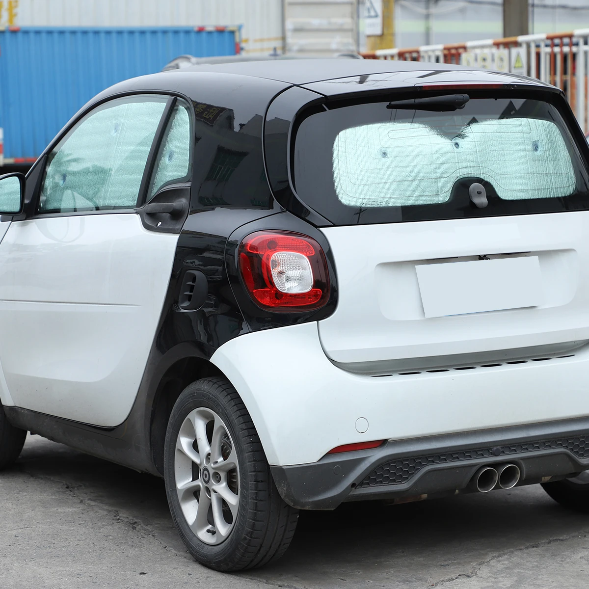 

For Smart 453 Fortwo Forfour 2015-20 Aluminum Foil Car Front Windshield Full Window Glass Sun Protection Parasol Car Accessories