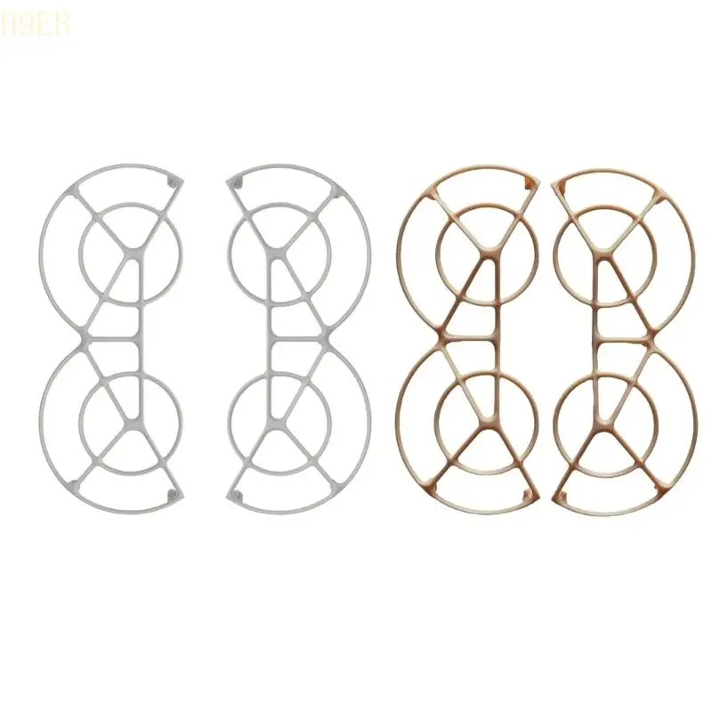 

H9EB Left Right Propellers Guard Plastic Paddle Leaf Protectors Safety Accessories Enhances Flight Stability