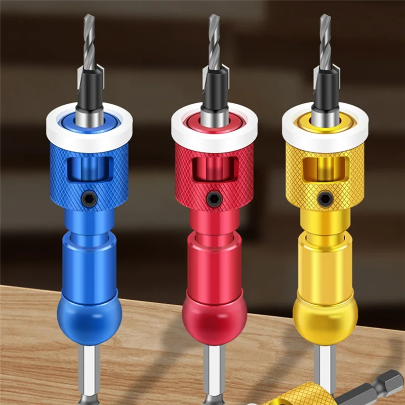 

Classy-Woodworking Counterbore Drill Step Drill Wood Self-Tapping Screw Punch Holes Drill Bit Installation Tool