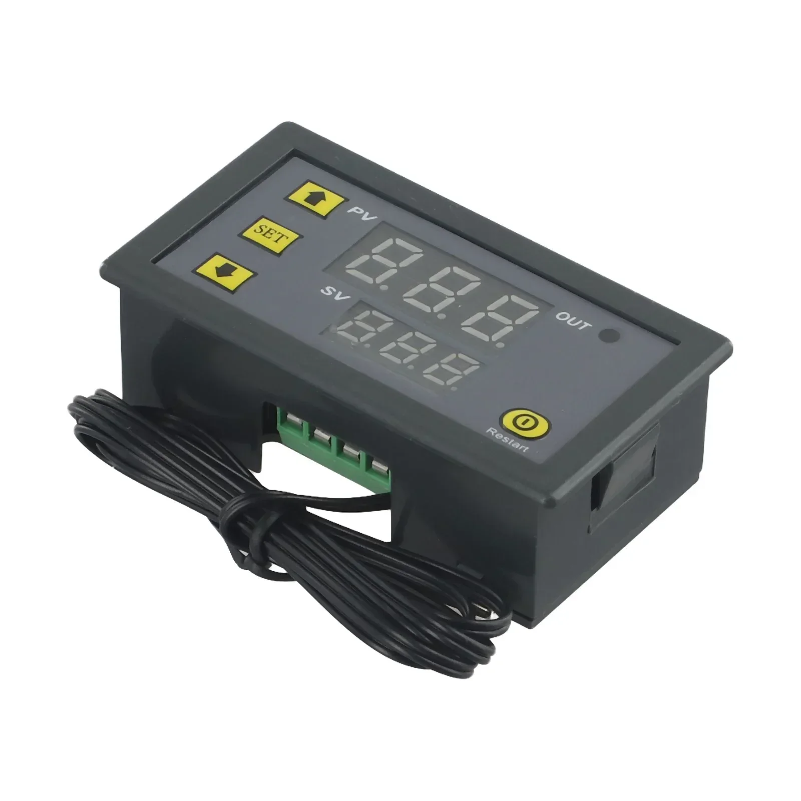 

12V 24V 110V-220V Temperature Controller Fitting Cool Equipment Kit LED Regulator Replacement Sensor Switch 1pc