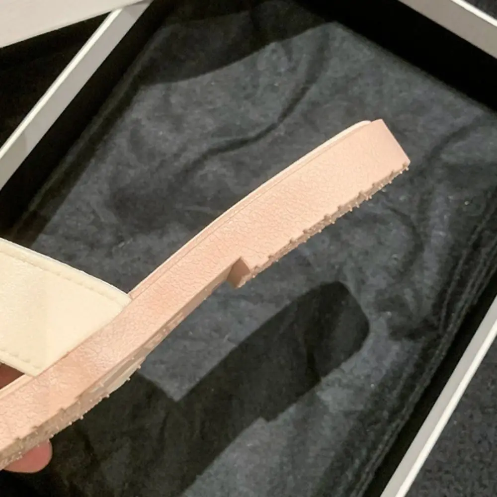 

Универсальные мягкие шлепанцы с бантом из ПВХ, милые плоские сандалии, пляжная обувь, женские летние тапочки