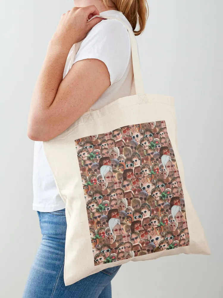 

Lewis Capaldi Collage Repeat Print Tote Bag sac pour femme sacs de shopping bag luxury women tote bag canvas