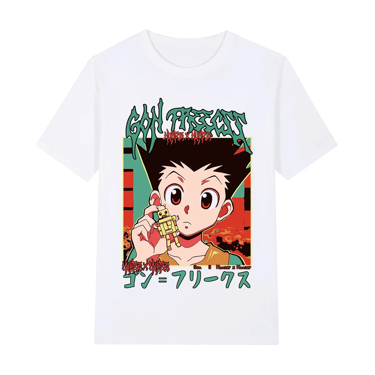 

Hunter X Hunter Vintage T-shirt Clothing Unique Kurapika Cotton Men T shirt New Tee Tshirt Womens Tops