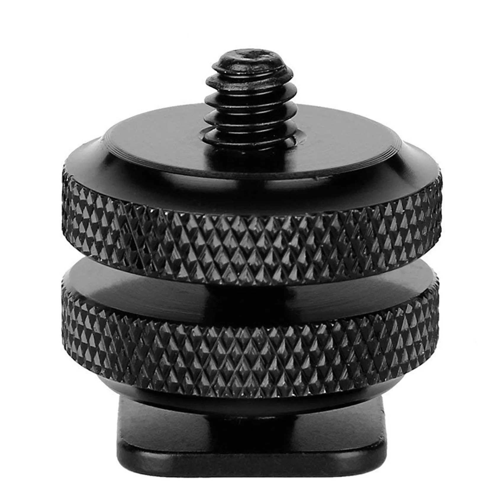 L53A-2Pcs Flash Hot Shoe Mount Adapter To 1/4 Inch Thread With 4 Pack Camera Combo Pack Hot Shoe Mount Adapter