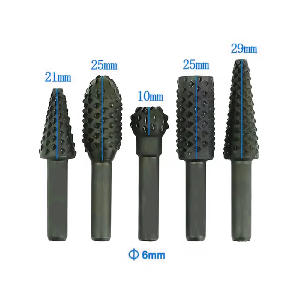 1/4'' 5PCS Drill Bit Set – Cutting Tools for Wood Cutting, Woodworking, Knife Wood Carving, and Carpentry LK-AA220
