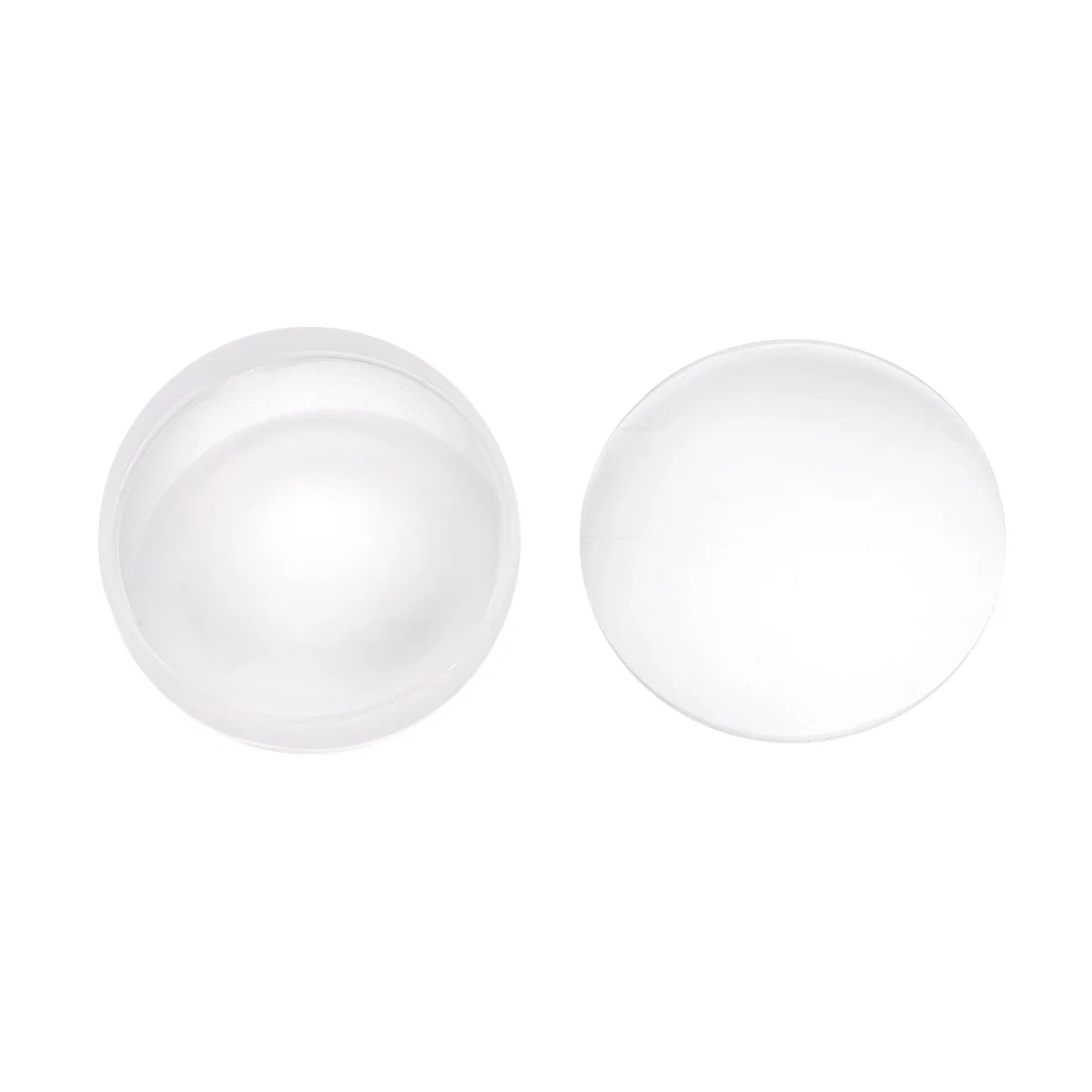 6 stuks glazen lens dubbele bolle optische lens 42 mm diameter duurzaam materiaal voor instrumenten kunst ambachten fotografie