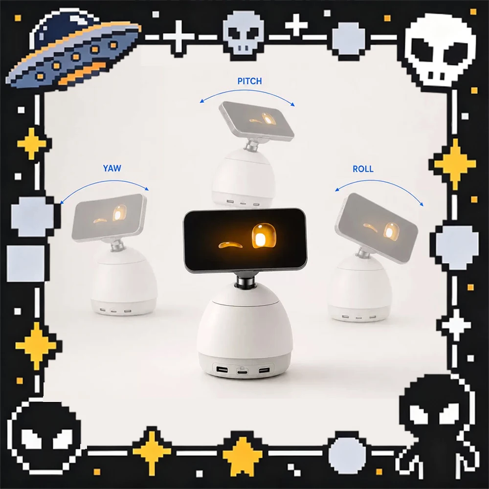 LOONA Deskmate Desktop AI Robot Smart Office & Study Assistant Cross-Device Application Collaboration For iPhone12 and Above