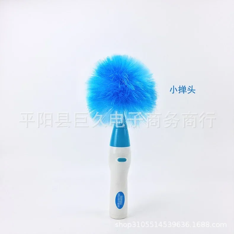 Electric Feather Duster Dusting Brush Cleaning Brush 360-degree Rotating Household Cleaning
