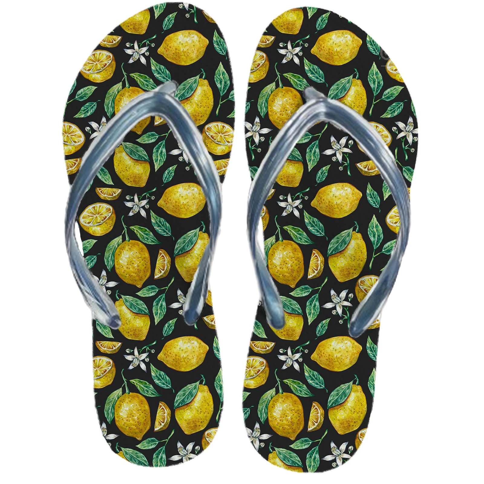 Hawaii Flowers Custom Pattern Flip Flops Women\'s Summer Sandals 2023 Flat Sandals for Women Free Shipping Everything Chinelos