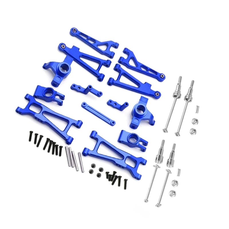 

Practical Metal Drive Shaft Suspension Arm Set for HAIBOXING HBX 16889 16889A 16890 SG1601 SG1602 1/16 RC Car Upgrades Parts,2