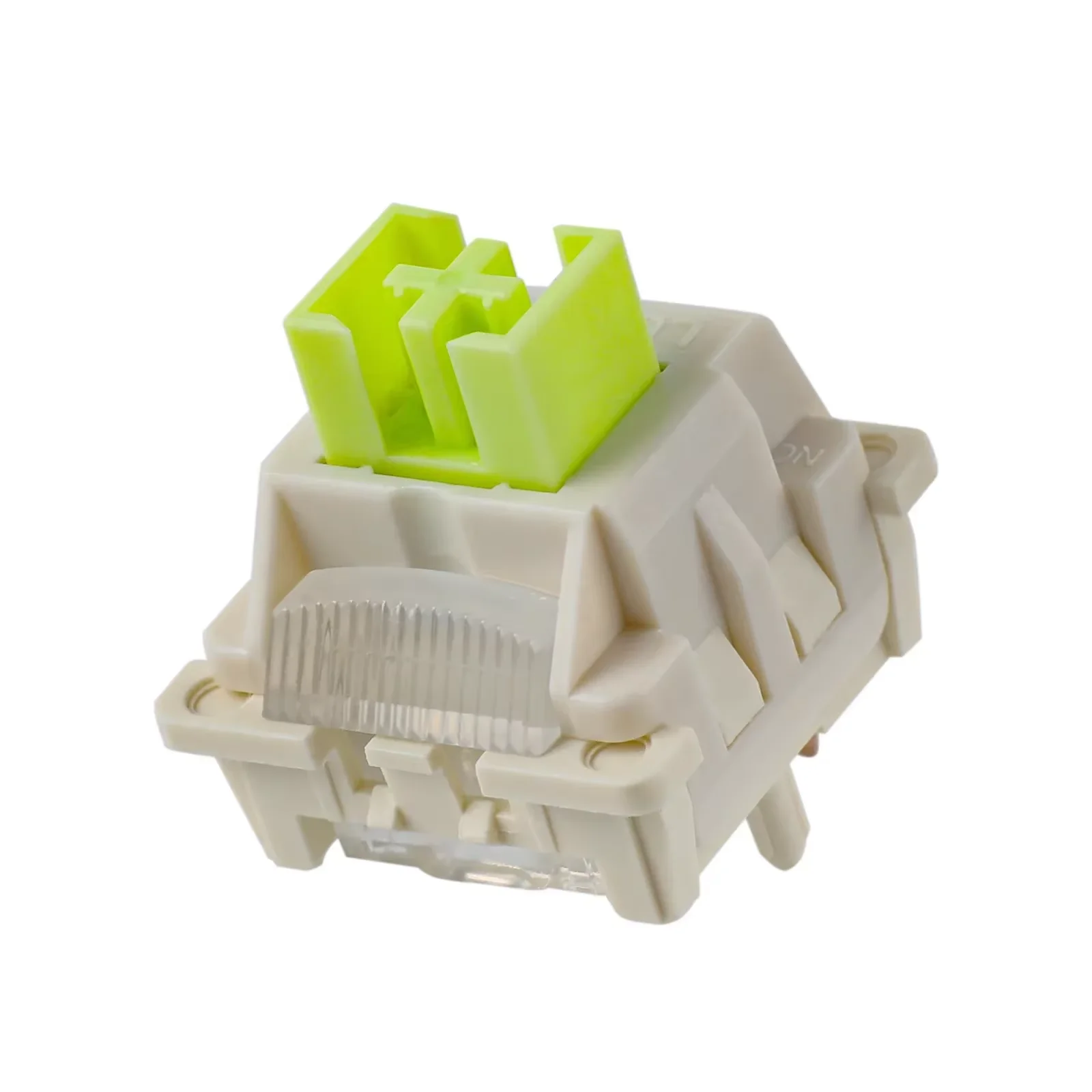 LEOBOG Reaper Linear Switch 5 Pinos 45gf RGB Hot Swap Pom Stem Switches para Mx Teclado Mecânico Personalizado Lubrificado de Fábrica Compatível