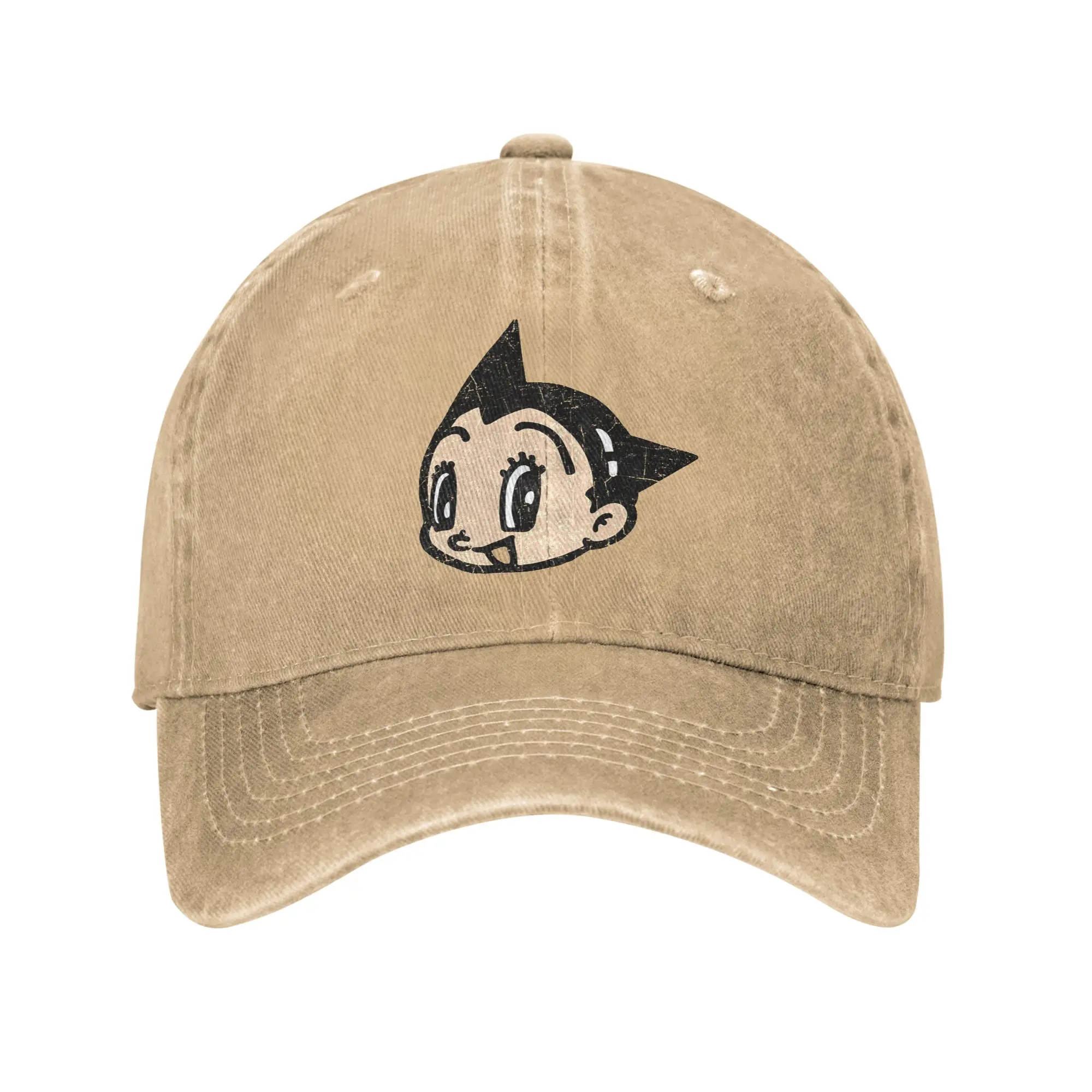 Astro Boy Men Women Baseball Caps  Distressed Cotton Caps Hat Fashion Outdoor Activities  Adjustable Headwear
