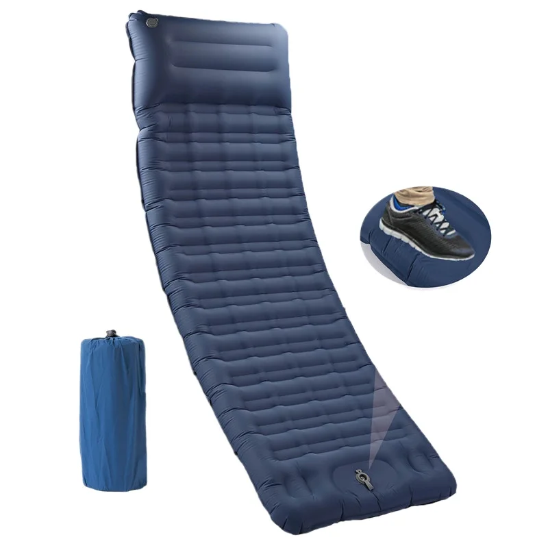 

Надувной туристический коврик и спальный матрас OEM из ТПУ с защитой от скольжения, со встроенным насосом, для походов и автодомов, нагрузка до 500 кг