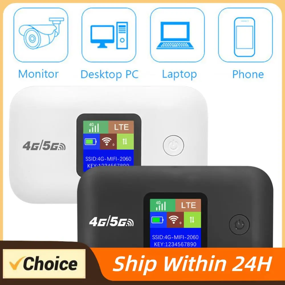 

4G Lte WiFi Router 150Mbps Mini Outdoor Hotspot 3000mAh Mobile Pocket Router with SIM Card Slot 4G Wireless Router