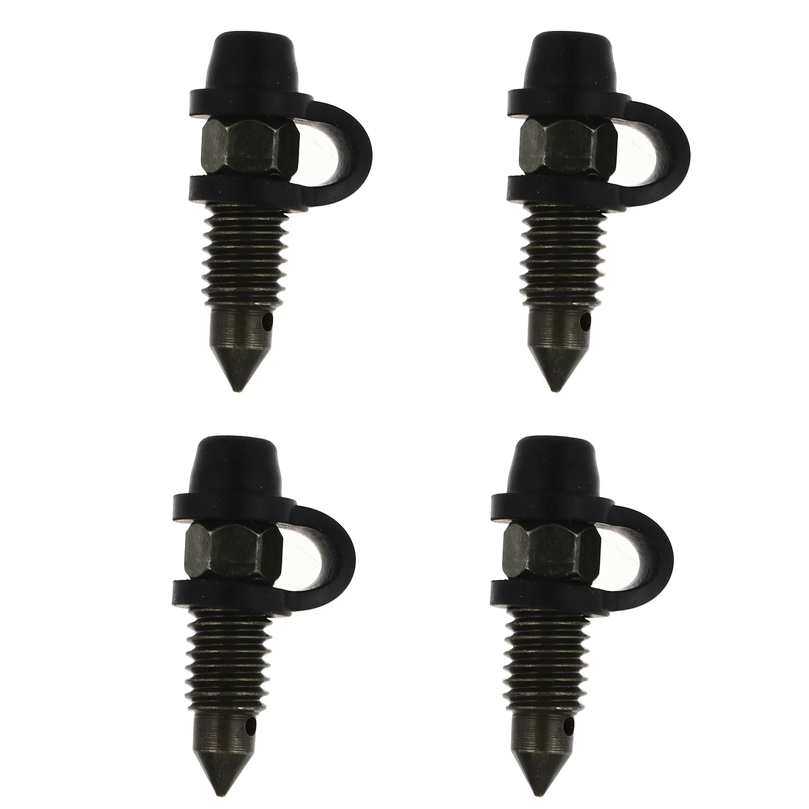 

4 Sets Screw Bleed Nipple Brake Bleeder Cap Motorbike Accessories Bolts Exhaust with Hat